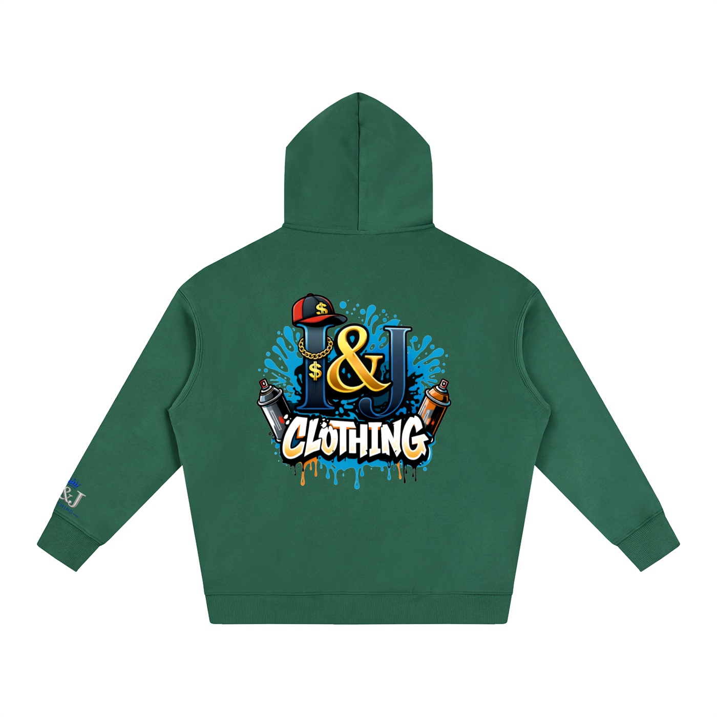 I&J Oversize Fleeced Hoodie - Image 44