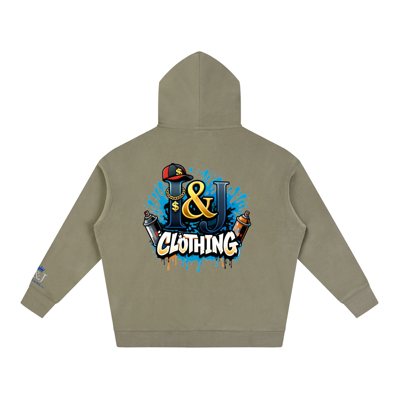 I&J Oversize Fleeced Hoodie - Image 28