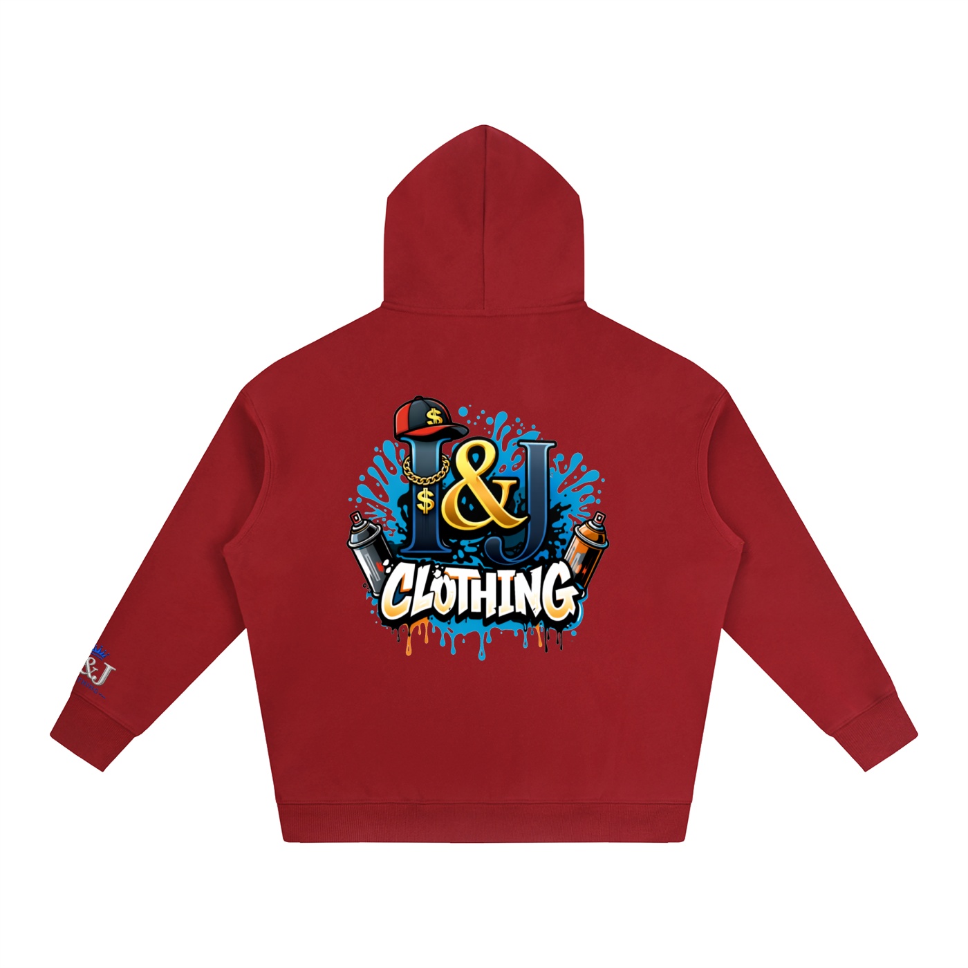 I&J Oversize Fleeced Hoodie - Image 15