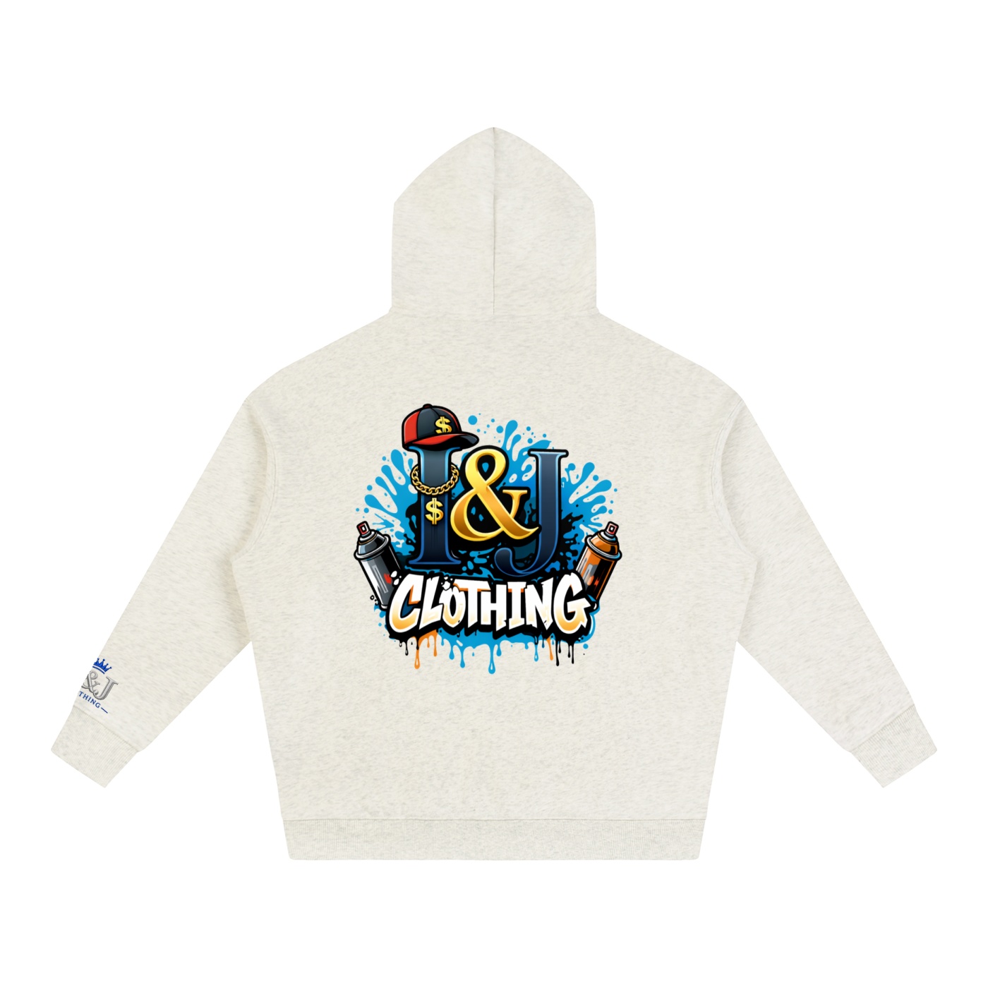 I&J Oversize Fleeced Hoodie - Image 34