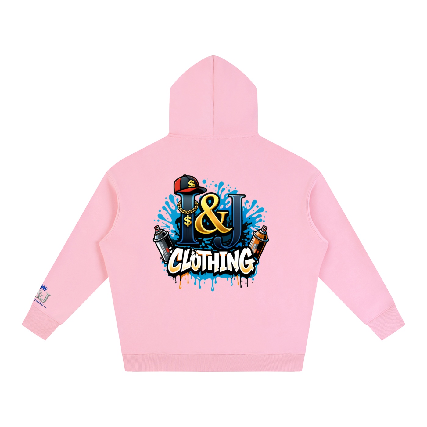 I&J Oversize Fleeced Hoodie - Image 17
