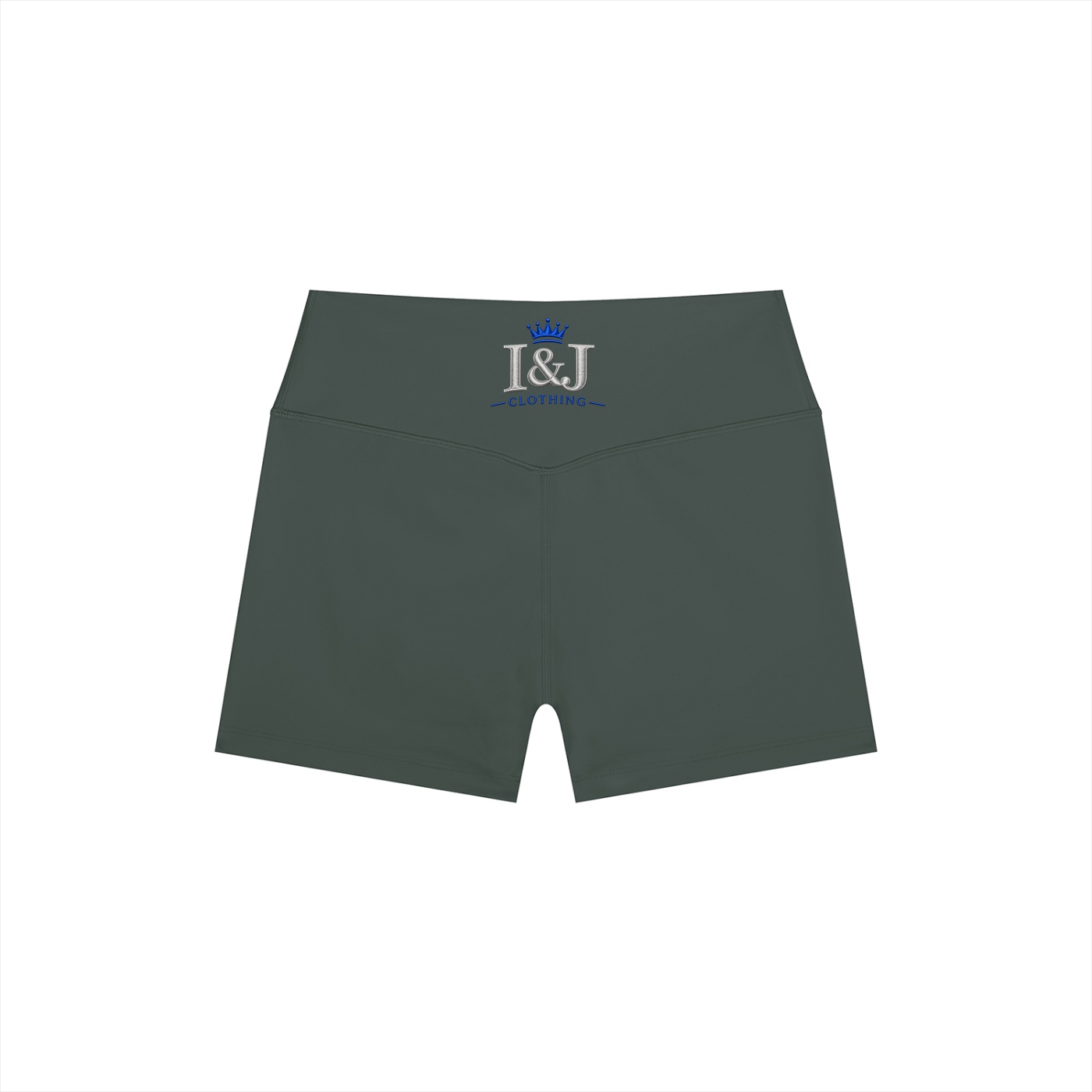 I&J Women’s High Rise Yoga Shorts - Image 8