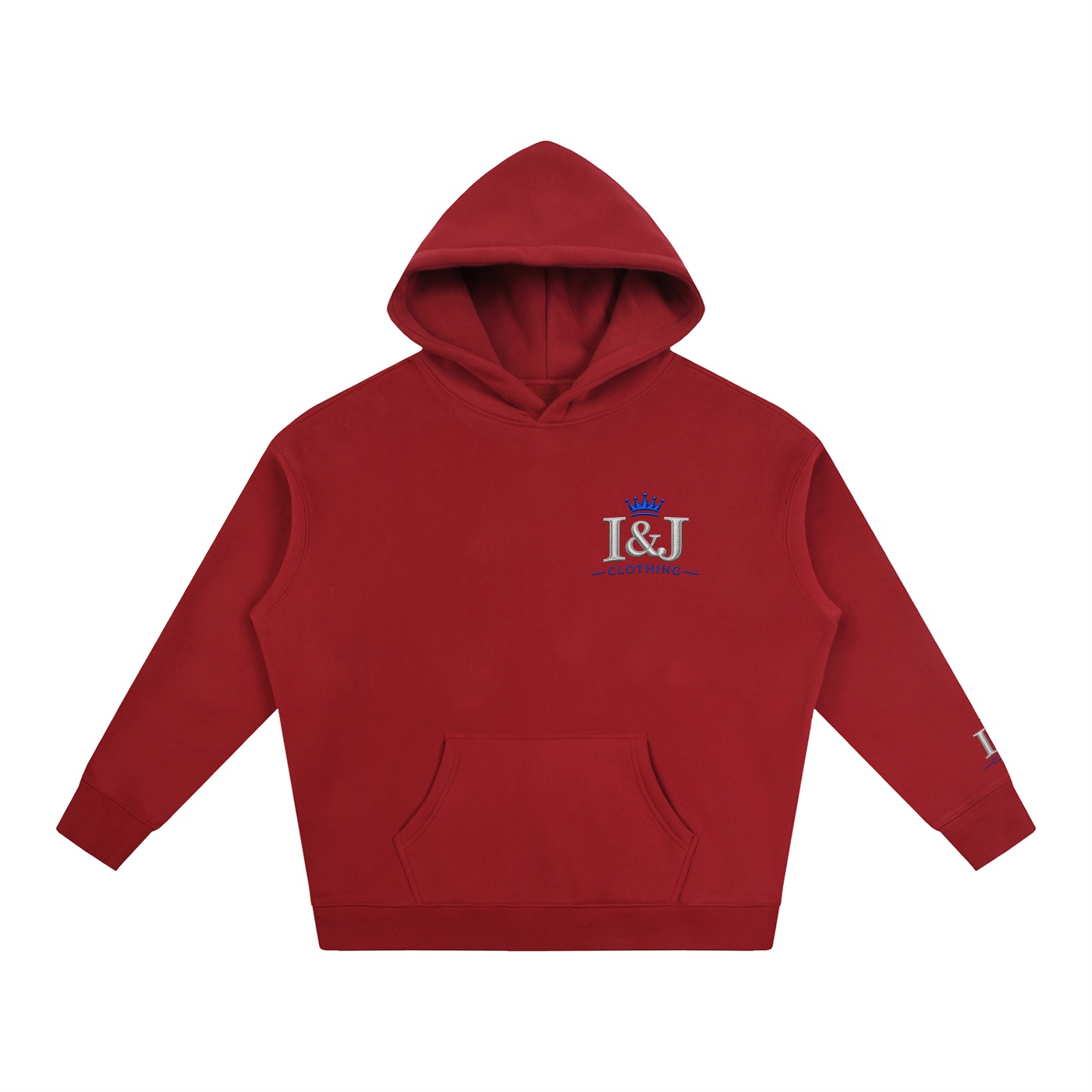 I&J Oversize Fleeced Hoodie - Image 14