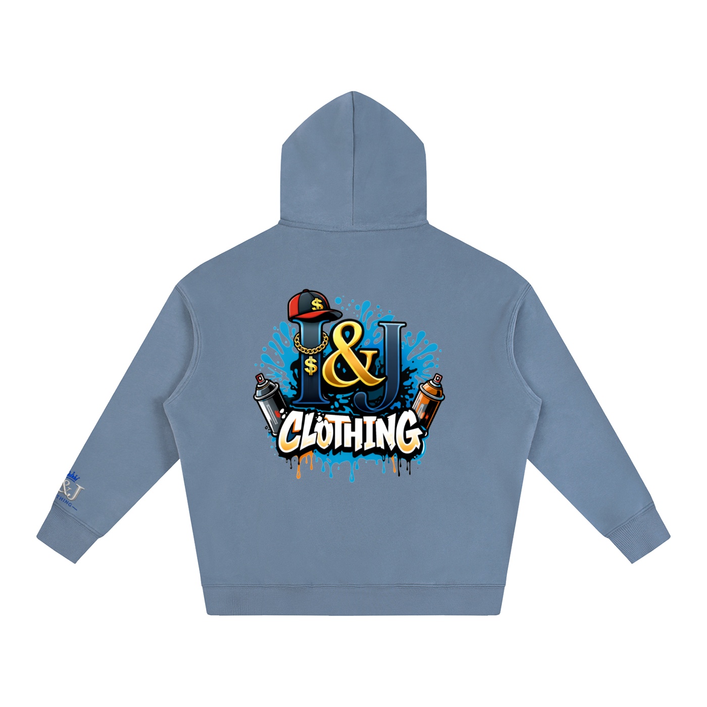 I&J Oversize Fleeced Hoodie - Image 19