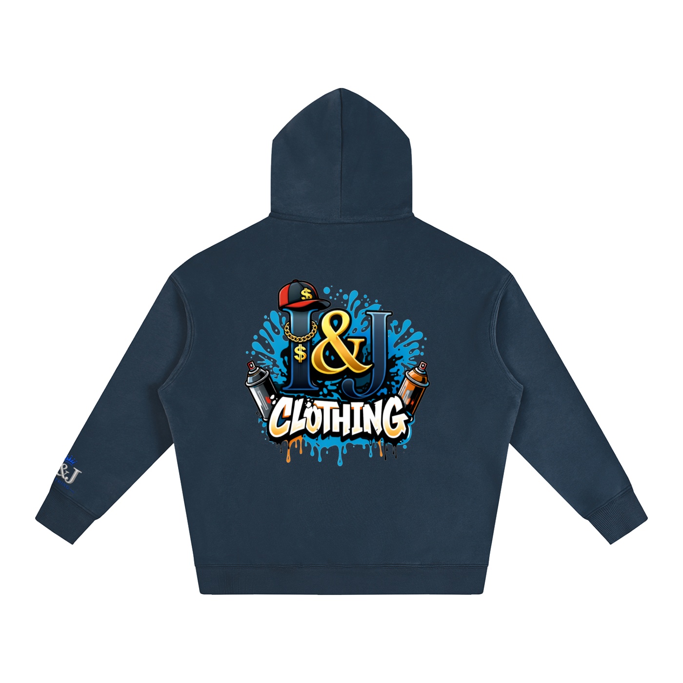 I&J Oversize Fleeced Hoodie - Image 46