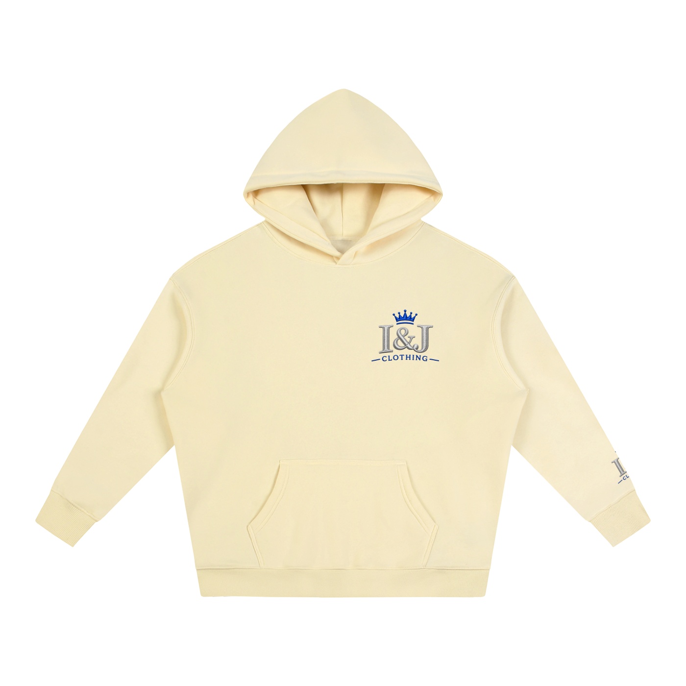 I&J Oversize Fleeced Hoodie - Image 10