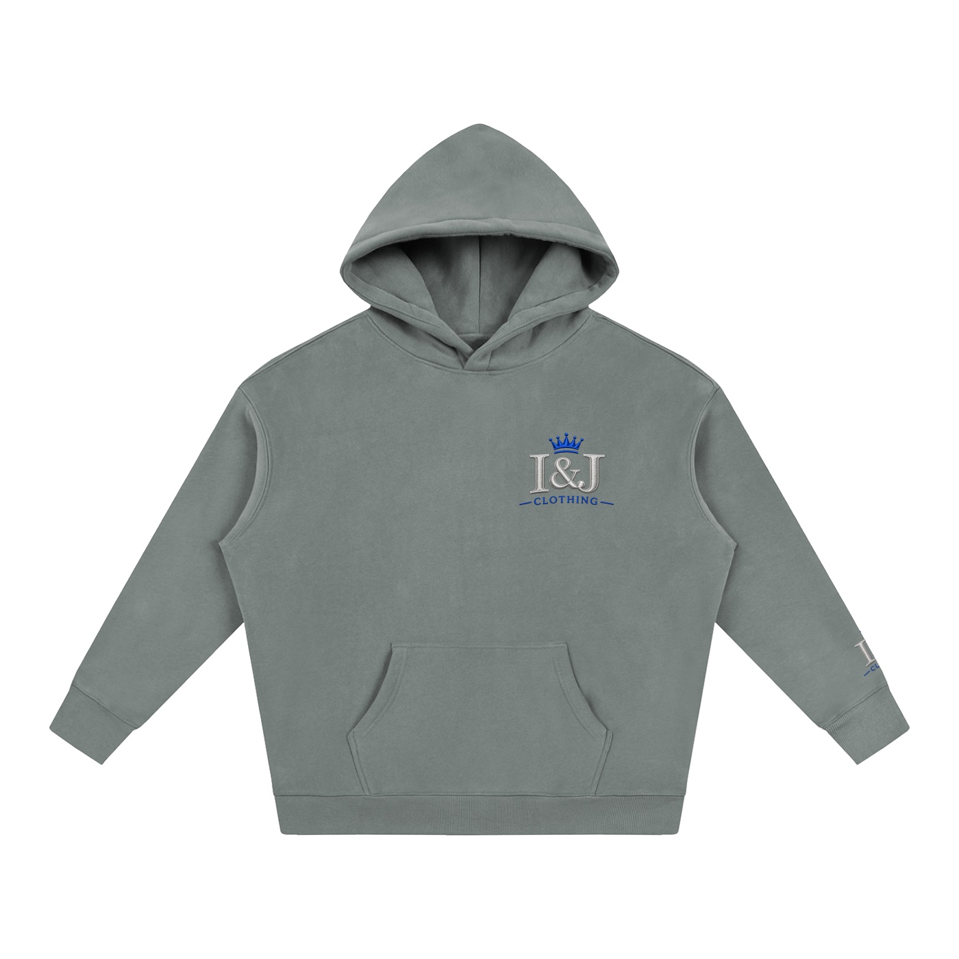 I&J Oversize Fleeced Hoodie - Image 4