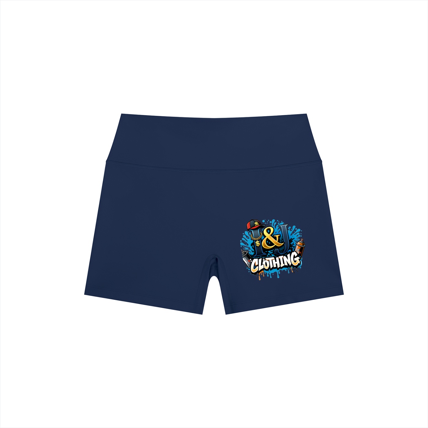 I&J Women’s High Rise Yoga Shorts - Image 15