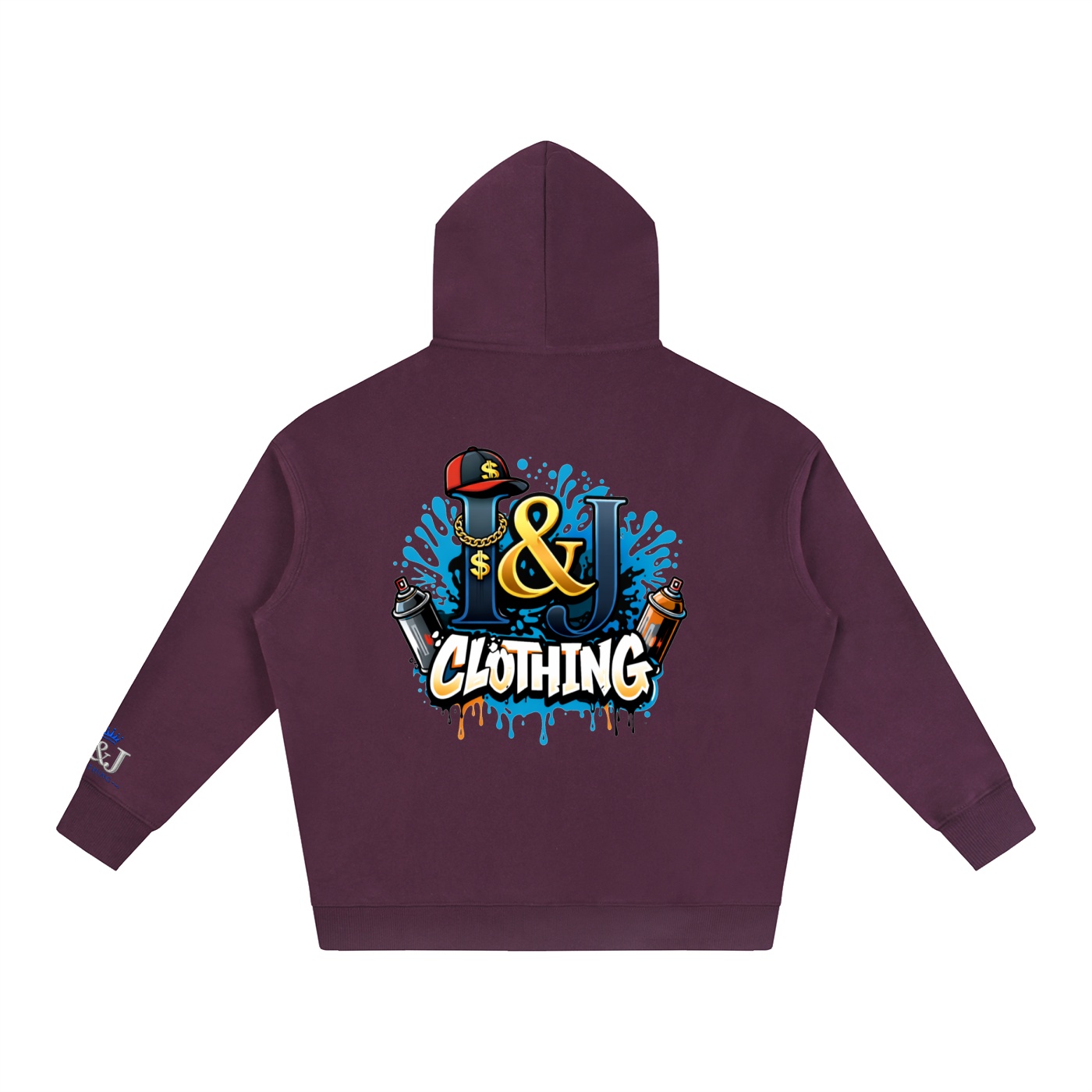 I&J Oversize Fleeced Hoodie - Image 13