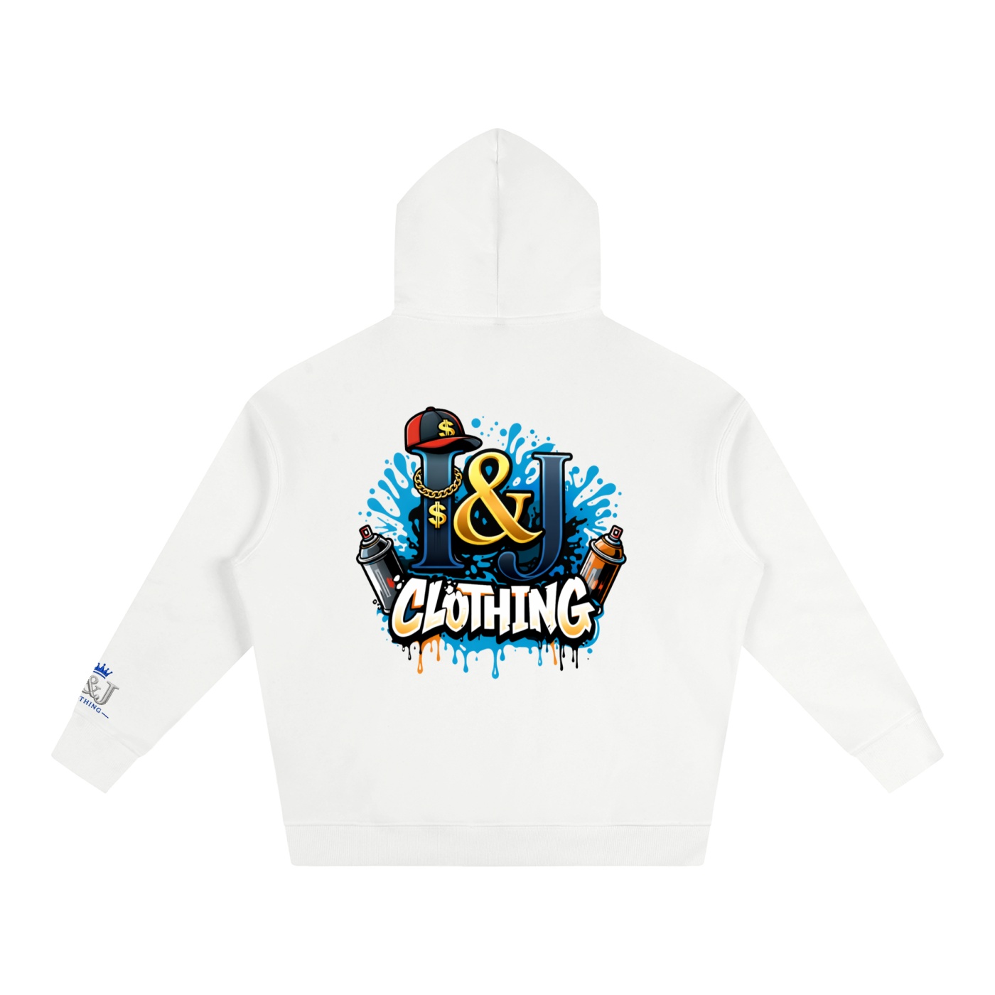 I&J Oversize Fleeced Hoodie - Image 36