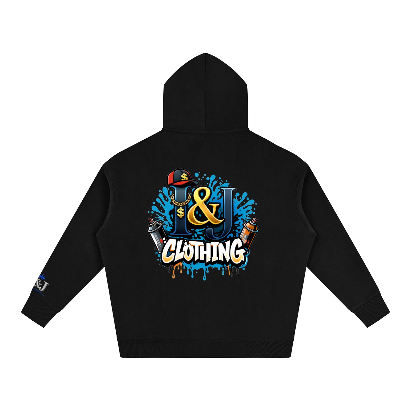 I&J Oversize Fleeced Hoodie - Image 38