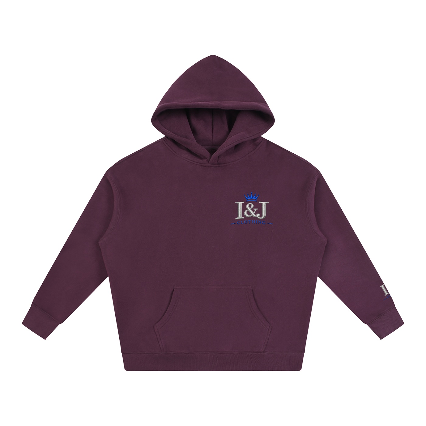 I&J Oversize Fleeced Hoodie - Image 12