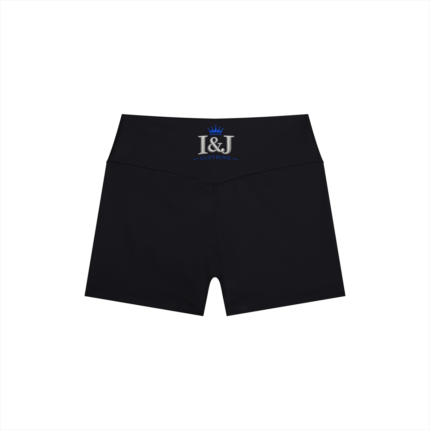 I&J Women’s High Rise Yoga Shorts - Image 2