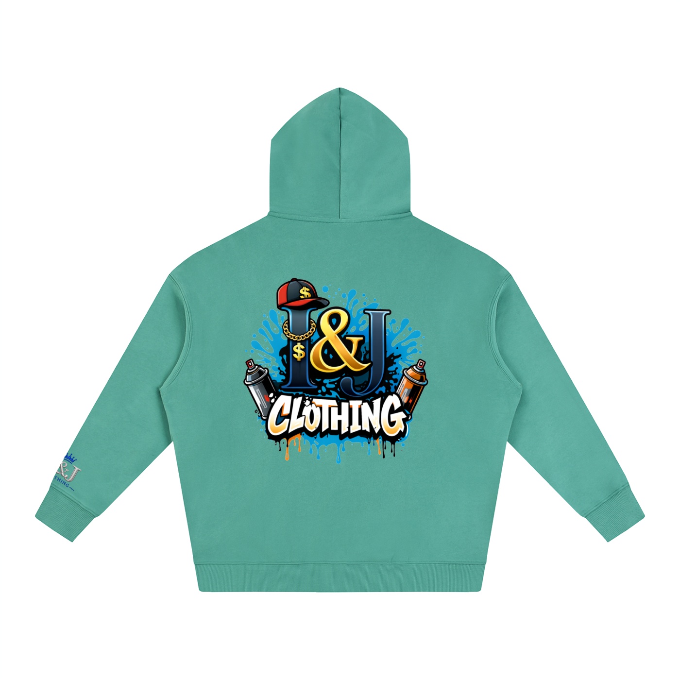 I&J Oversize Fleeced Hoodie - Image 26