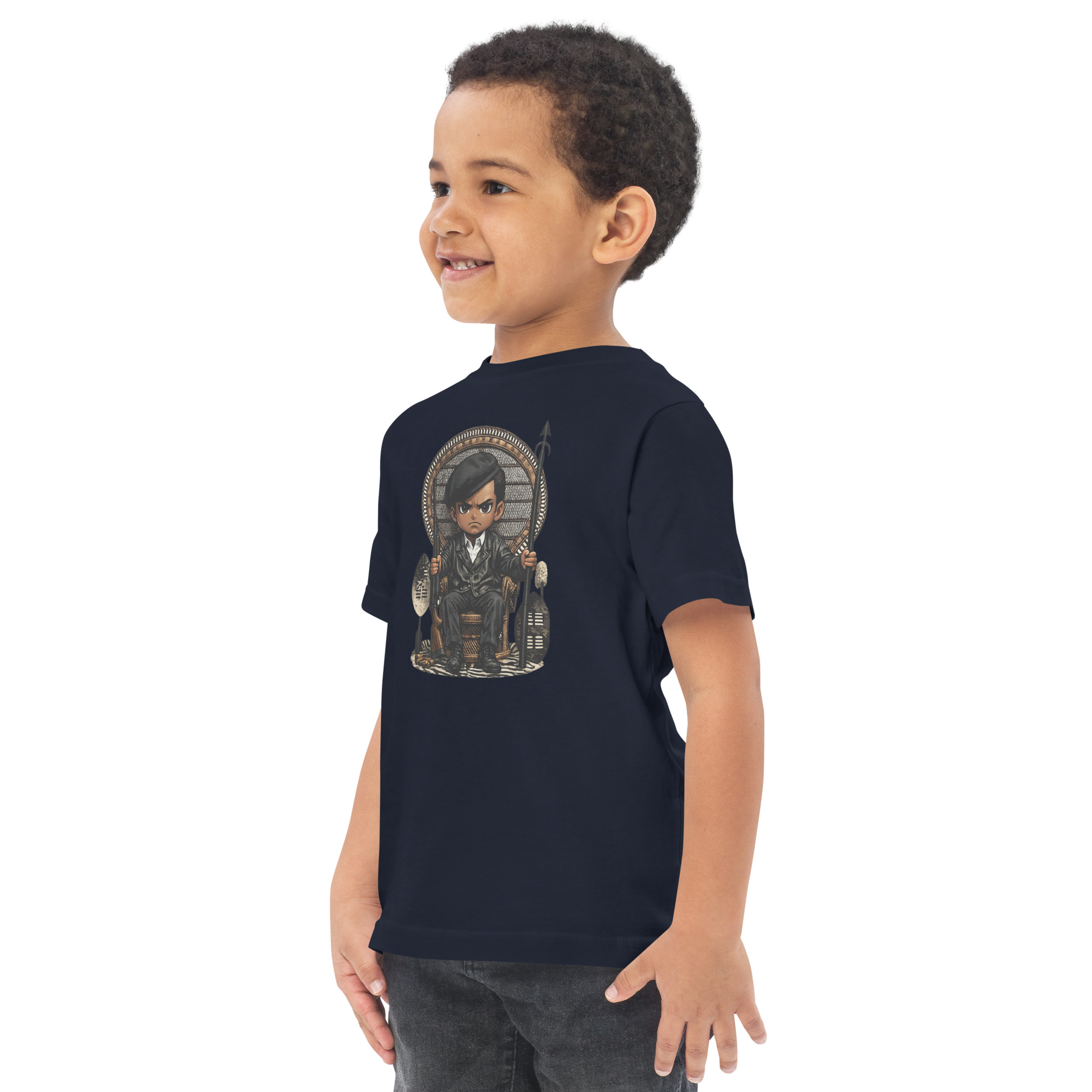 Black Power Toddler jersey t-shirt - Image 7