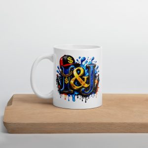 Rastawise White glossy mug