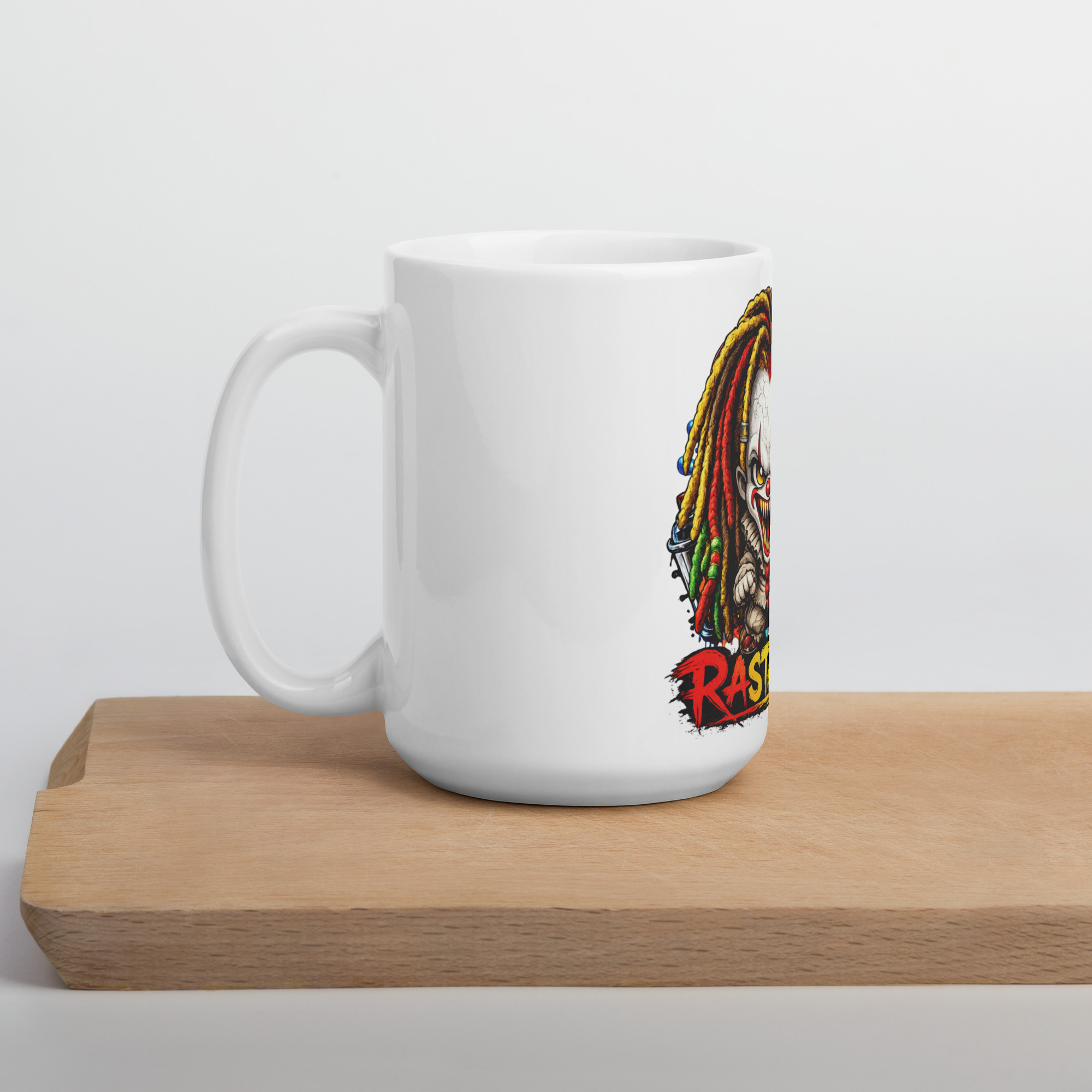 Rastawise White glossy mug - Image 6