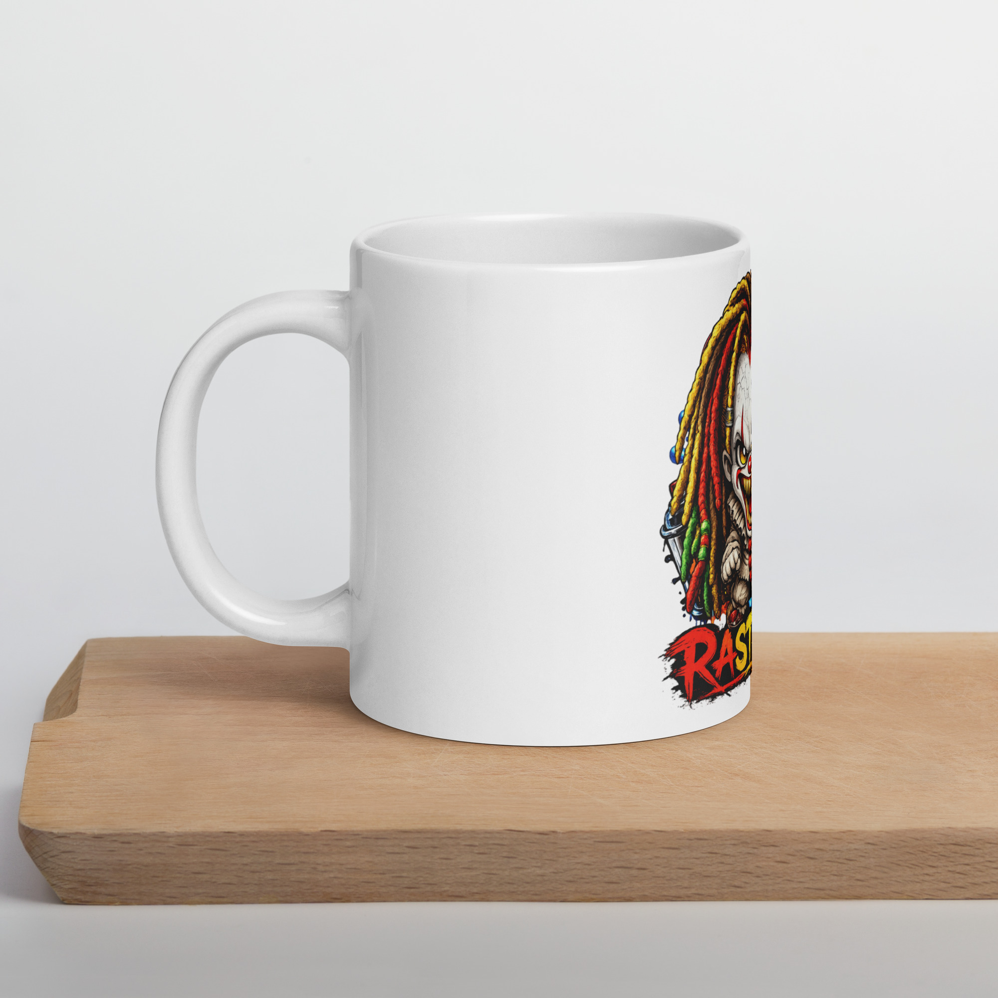 Rastawise White glossy mug - Image 9